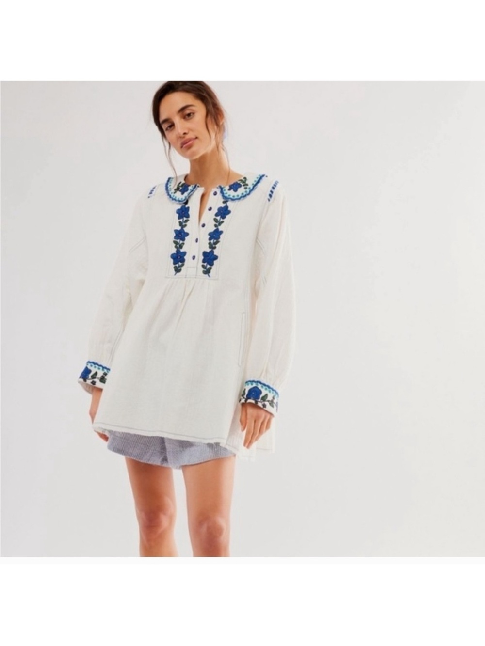 Free People ‘More to Come’ Mini Tunic Dress